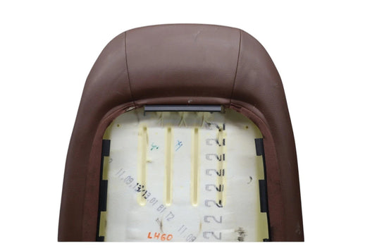 12-18 Audi A6 Front Left Driver Side Seat Upper Top Cushion Brown 5N0881880G OEM
