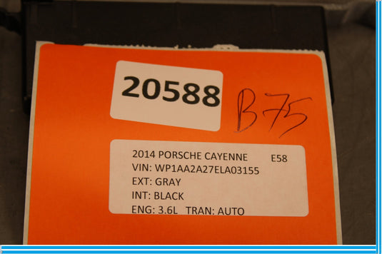 11-18 Porsche Cayenne Rear Left Antenna Amplifier Booster Module Oem