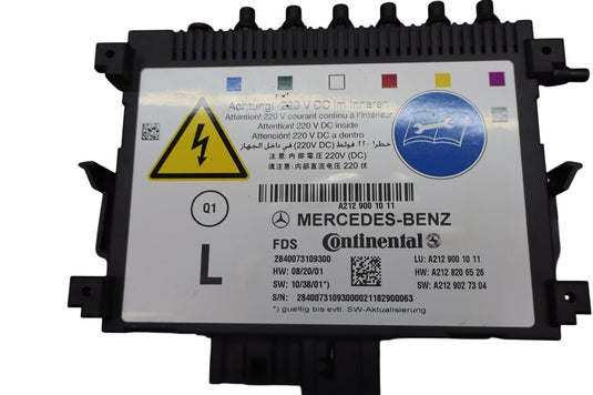 10-16 Mercedes W212 E350 E550 Front Left Seat Dynamic Lumbar Control Module Oem