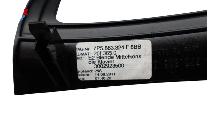 Load image into Gallery viewer, 11-18 Porsche Cayenne Center Console Gear Shift Shifter Selector Trim Bezel Oem

