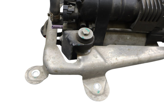 12-16 Tesla Model S Air Suspension Compressor Pump w/ Bracket 6006403 Oem