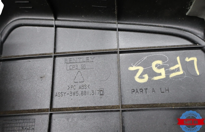 Load image into Gallery viewer, 06-12 Bentley Continental Front Left Driver Side Seat Switch Trim Cover Oem
