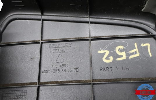 06-12 Bentley Continental Front Left Driver Side Seat Switch Trim Cover Oem