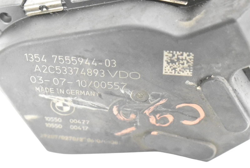 Load image into Gallery viewer, 09-19 BMW 750i 750Li 550i GT	X6 Engine Throttle Body Valve 13547555944 Oem
