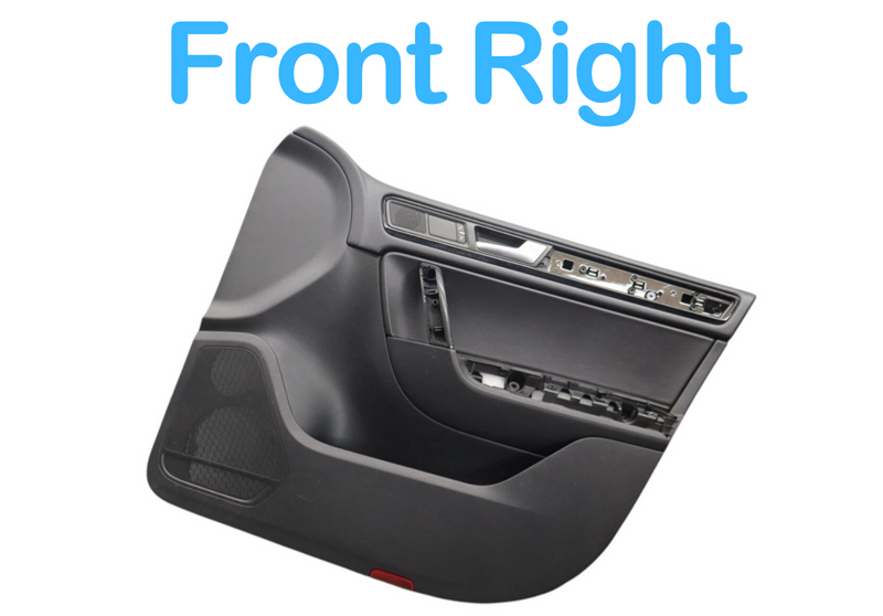 Load image into Gallery viewer, 11-14 Volkswagen VW Touareg Front Right Passenger Side Interior Door Panel Oem

