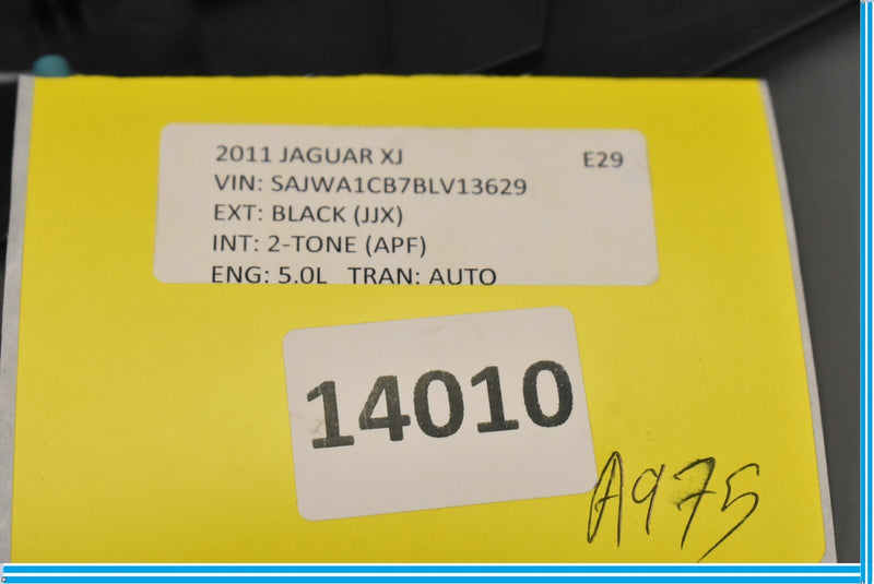 Load image into Gallery viewer, 09-15 Jaguar XJ XJL Front Left Driver Side Seat Trim Valence Cover Oem
