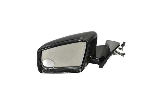 10-13 Mercedes S550 W221 Front Left Driver Side Door Mirror Side View Black Oem