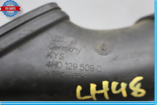 11-16 Audi A8 Quattro Front Left Driver Side Air Intake Tube Hose Pipe Oem