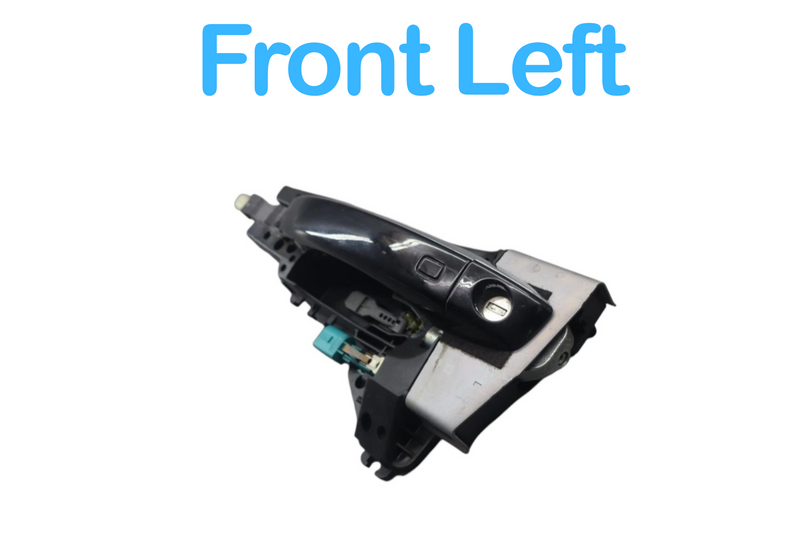 Load image into Gallery viewer, 11-18 Audi A7 Quattro Front Left Side Exterior Door Handle Keyless Go Black Oem
