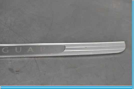04-07 Jaguar XJ8 XJR X358 Front Left Driver Side Door Tread Scuff Plate Trim Oem