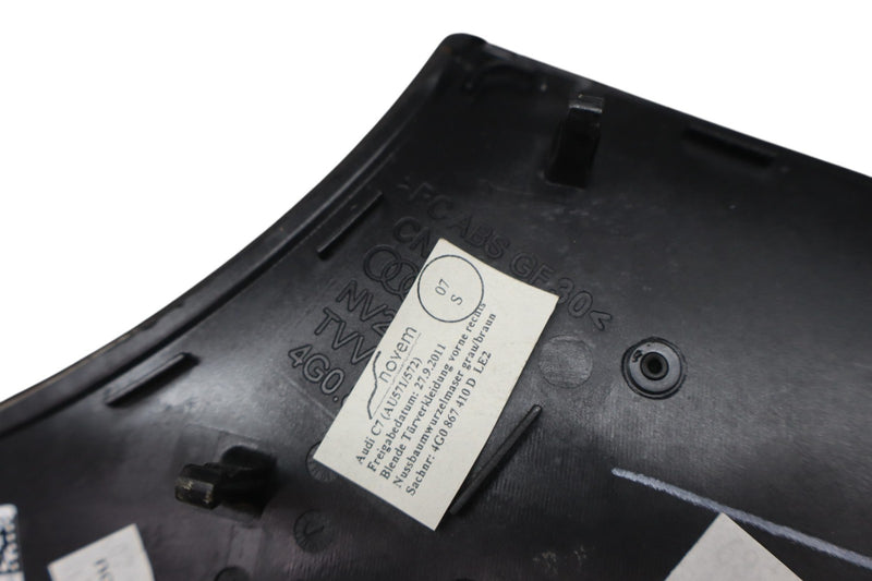 Load image into Gallery viewer, 12-18 Audi A6 Quattro Front Right Side Door Panel Handle Bezel Cover Trim Oem
