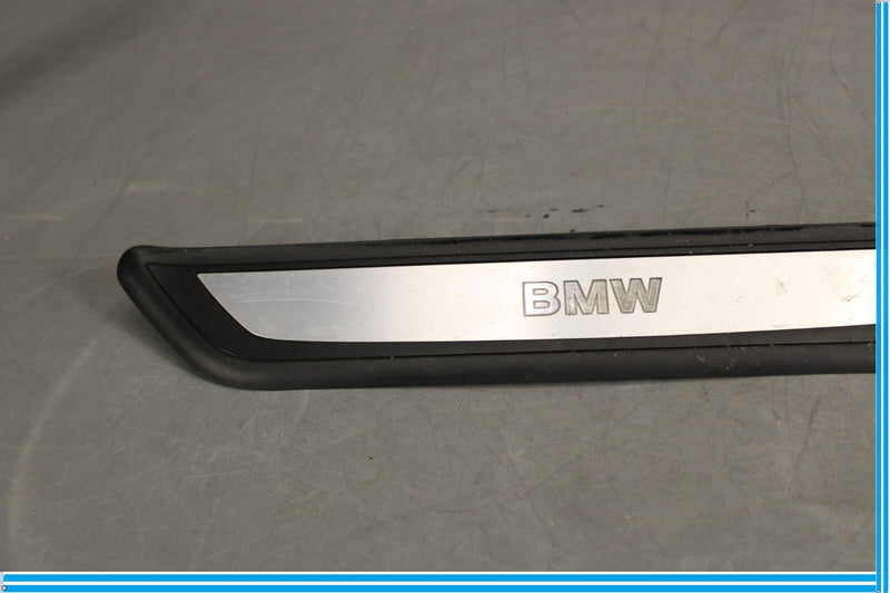 Load image into Gallery viewer, 09-15 BMW 750i 750Li F01 F02 Rear Left Door Sill Scuff Plate Trim 7181013 Oem
