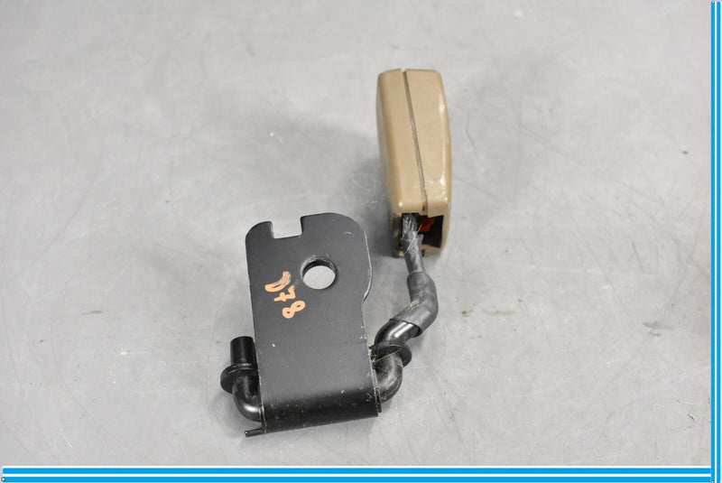 Load image into Gallery viewer, 04-09 Jaguar XJ8 XJR Rear Left Driver Side Seat Belt Buckle Tan Oem
