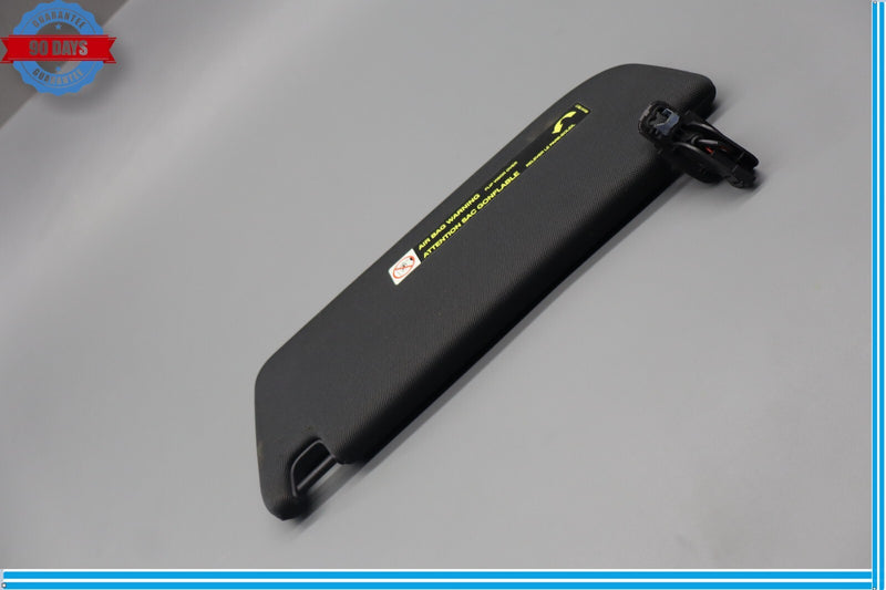 Load image into Gallery viewer, 12-15 Audi A6 Quattro Front Right Passenger Side Sun Visor Sunvisor Black Oem
