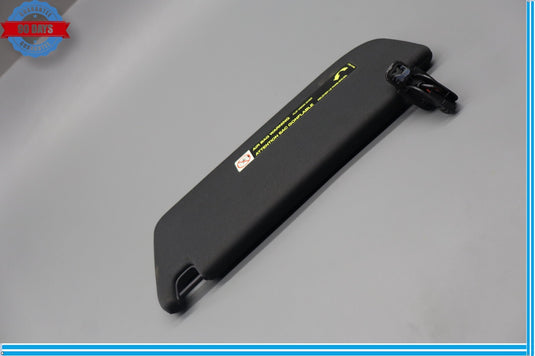 12-15 Audi A6 Quattro Front Right Passenger Side Sun Visor Sunvisor Black Oem