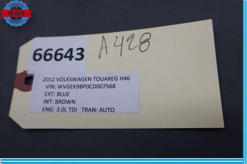 Load image into Gallery viewer, 11-17 Volkswagen Touareg Front Right Side Seat Trim Cover 8T0881328A Oem
