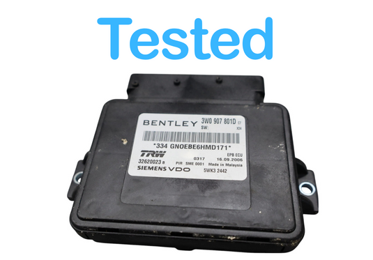 03-12 Bentley Continental GT Electronic Parking Brake Control Module Oem