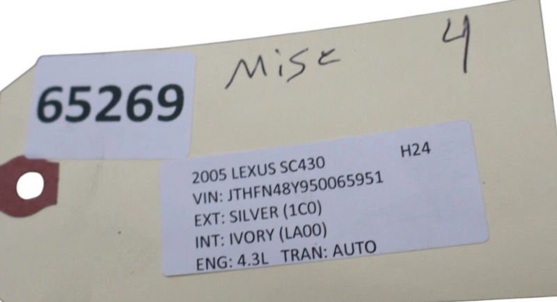 Load image into Gallery viewer, 02-10 Lexus SC430 Convertible Left/ Right Top Roof Lock Latch Actuator Motor Oem
