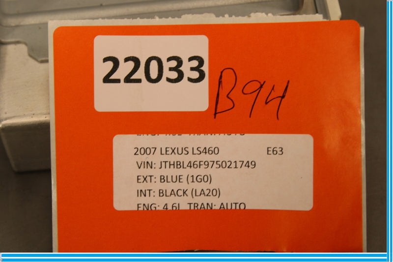 Load image into Gallery viewer, 07-09 Lexus LS460 Front Left Driver Seat Computer Control Module Oem
