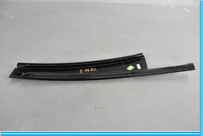 Load image into Gallery viewer, 09-15 BMW 750i 750Li Rear Left Side B Pillar Door Cover Molding Trim Black Oem
