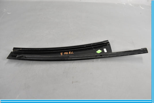 09-15 BMW 750i 750Li Rear Left Side B Pillar Door Cover Molding Trim Black Oem