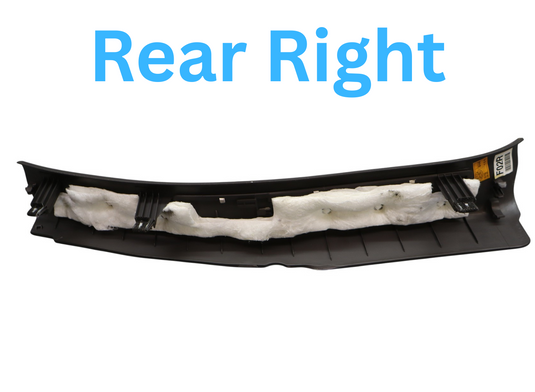 09-14 Hyundai Genesis Rear Right Passenger Side Door Sill Scuff Plate Trim Oem