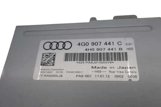 12-18 Audi A6 Rear View Camera Computer Control Module 4G0907441B Oem