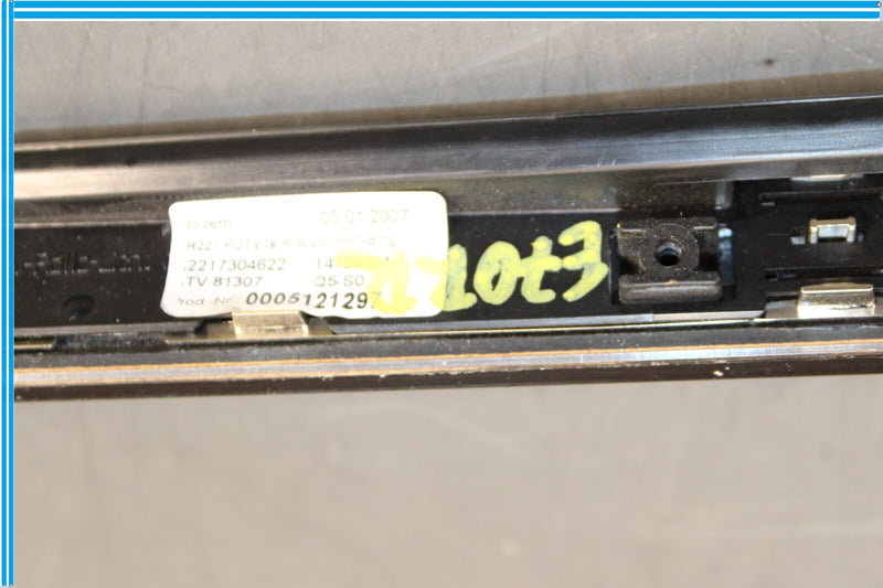 Load image into Gallery viewer, 07-09 Mercedes S550 CL550 Rear Right Passenger Side Door Panel Trim Wood Oem
