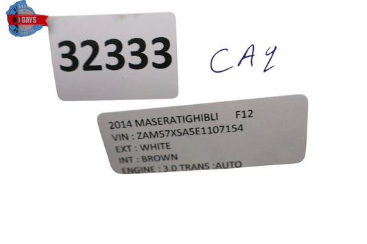 14-20 Maserati Ghibli Rear Left Driver Side Lower Suspension Control Arm OEM