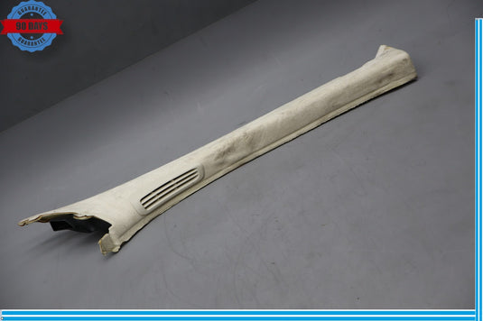 10-19 Jaguar XJL XJ X351 Front Right Side A Pillar Trim Panel Suede Beige Oem