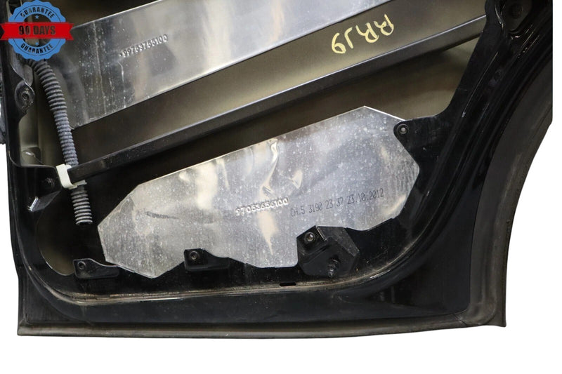 Load image into Gallery viewer, 10-16 Porsche Panamera 970 Rear Right Side Exterior Door Shell Panel Black OEM
