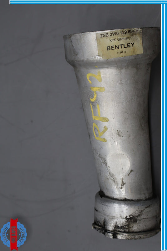 03-12 Bentley Continental Flying Spur Right Side Air Intake Hose Pipe Oem