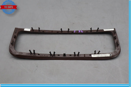 11-17 Volkswagen Touareg Front HVAC Climate Temperature Control Trim Bezel Oem