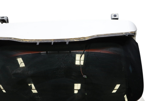 11-14 Porsche Cayenne 958 Rear Trunk Lid Liftgate Tailgate Hatch Shell White OEM