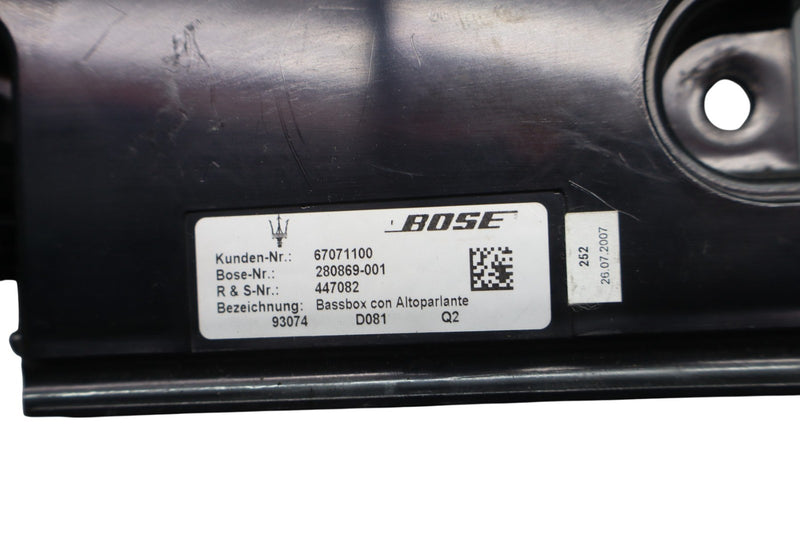 Load image into Gallery viewer, 03-19 Maserati Quattroporte Front Bose Subwoofer Sub Woofer Sound Speaker Oem
