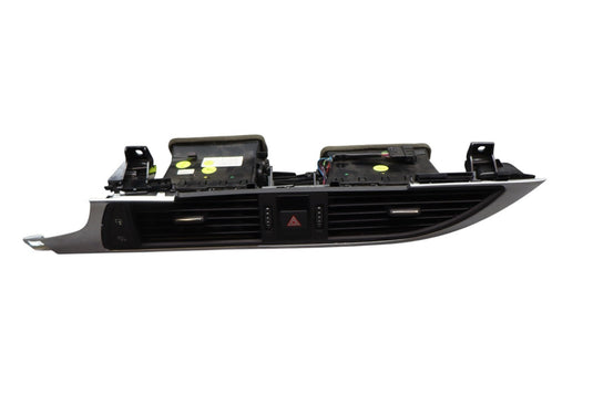 12-15 Audi S6 S7 A7 Front Center Dashboard Air Vent Trim w/ Hazard Switch Oem