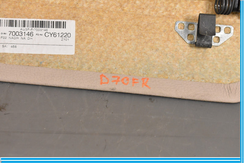 Load image into Gallery viewer, 09-12 BMW 750i 750Li F01 F02 Front Right Passenger Side Seat Back Storage Oem
