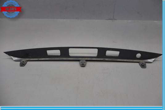 15-17 Hyundai Genesis Rear Trunk Lid Handle Molding Trim Cover Panel Oem