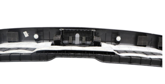 15-18 Hyundai Genesis G80 Rear Lower Trunk Sill Scuff Plate Trim Black Oem