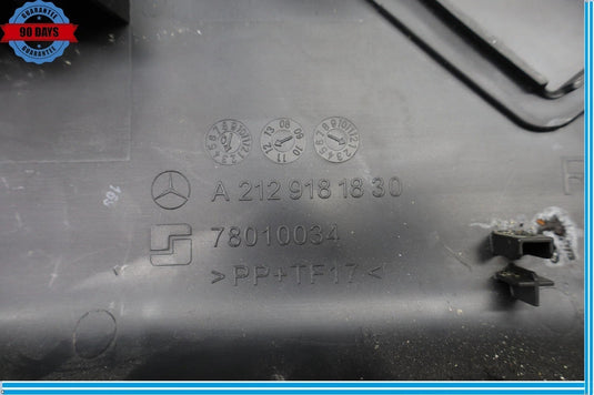 10-16 Mercedes W212 E400 CLS550 Front Right Passenger Seat Switch Cover Trim Oem
