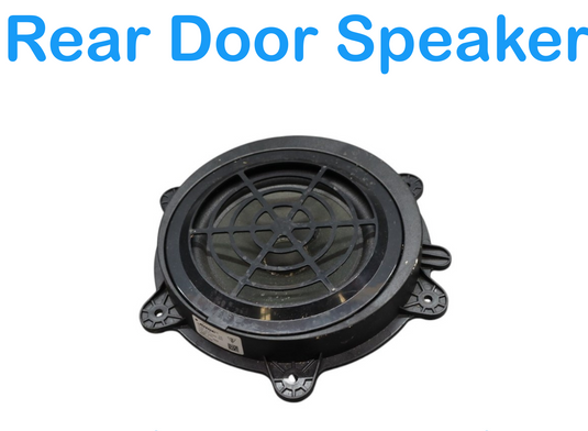 10-24 Porsche Cayenne 958 Rear Left Or Right Side Door Audio Sound Speaker Oem