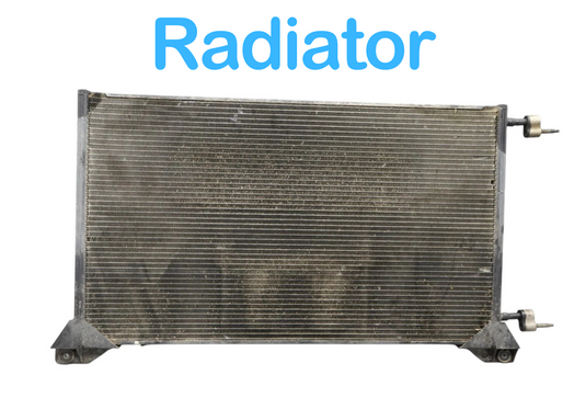 03-09 Hummer H2 Front Engine Radiator A/C AC Air Conditioning Condenser OEM