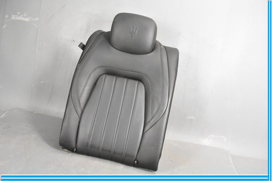 14-17 Maserati Quattroporte Front Upper Seat Cushion W/ Headrest Oem