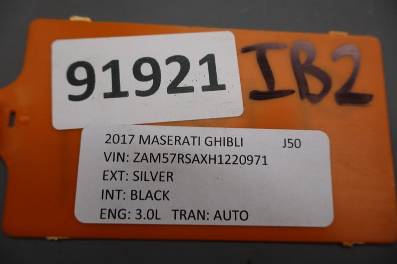 Load image into Gallery viewer, 14-17 Maserati Ghibli M147 Front Crossmember Support Bracket Frame Bar Oem
