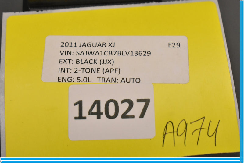 Load image into Gallery viewer, 10-15 Jaguar XJ XJL Front Right Passenger Seat Weight Sensor Control Module Oem
