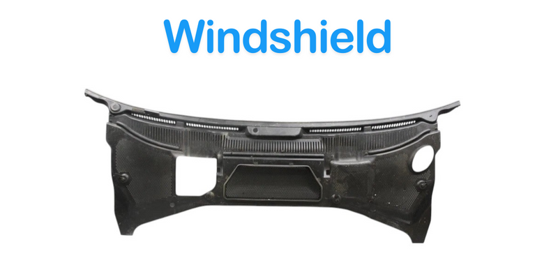 Load image into Gallery viewer, 03-12 Bentley Continental GT GTC Front Windshield Cowl Panel Trim Cover Oem
