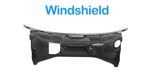 03-12 Bentley Continental GT GTC Front Windshield Cowl Panel Trim Cover Oem