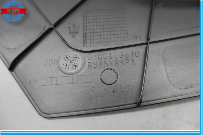 Load image into Gallery viewer, 14-19 Maserati Ghibli Front Left Driver Side Kick Panel Scuff Trim Cover Oem
