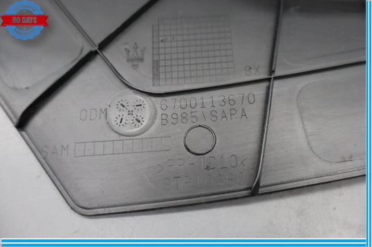 14-19 Maserati Ghibli Front Left Driver Side Kick Panel Scuff Trim Cover Oem