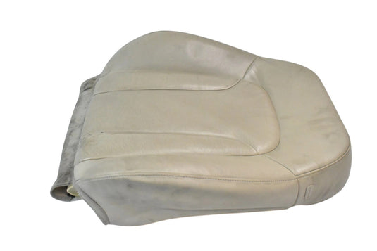 07-15 AUDI Q7 Front Left Driver Side Upper Seat Back Cushion Leather Beige OEM